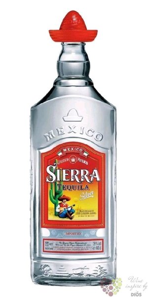 Sierra „ Silver ” original Mexican mixto tequila 38% vol.  0.70 l