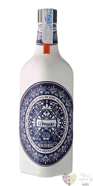 la Cofradia blanco  Triple Destillado  Mexican agave tequila 38% vol.  0.70 l