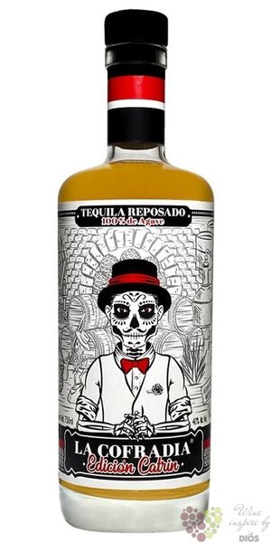 la Cofradia reposado  Catrin  Mexican agave tequila 38% vol.  0.70 l