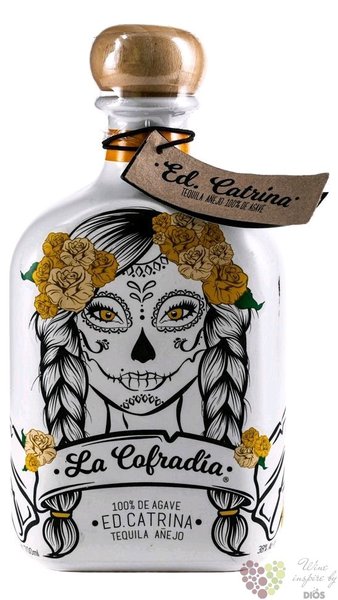 la Cofradia aejo  ed.Catrina  Mexican agave tequila 38% vol.  0.70 l