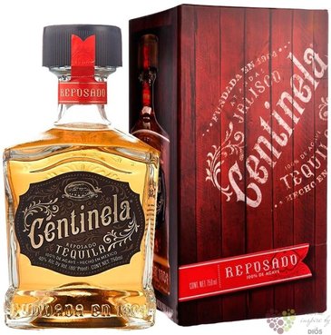 Centinela  Reposado  100% of Blue agave Mexican tequila 38% vol.    0.70 l