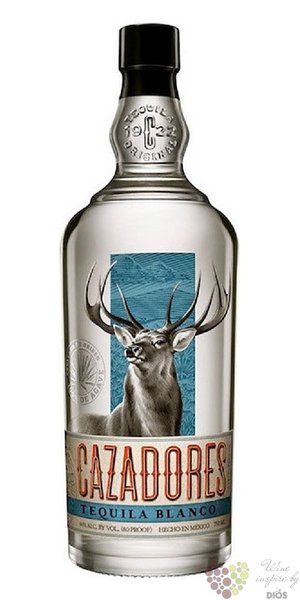 Cazadores „ Blanco ” Mexican tequila 40% vol.  0.70 l