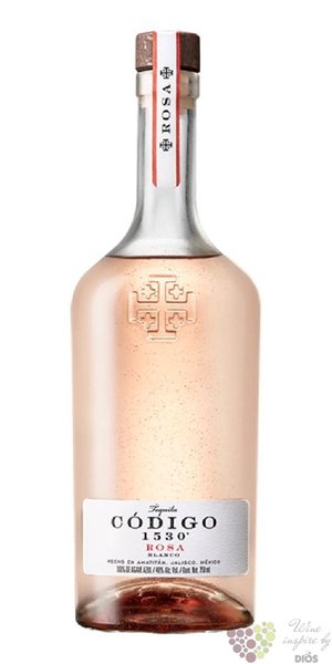 Codigo 1530 „ Rosa Blanco ” Mexican tequila  35% vol.  0.70 l