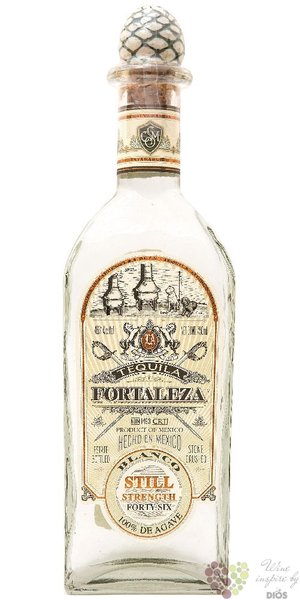 Fortaleza „ Blanco Still Strength ” Mexican tequila  46% vol.  0.70 l