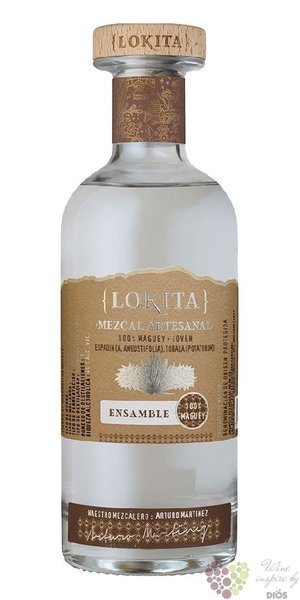 Lokita  100% Maguey Ensamble Espadin 8y &amp; Tobala 12y  Artesanal Mexican mezcal 40% vol.  0.70