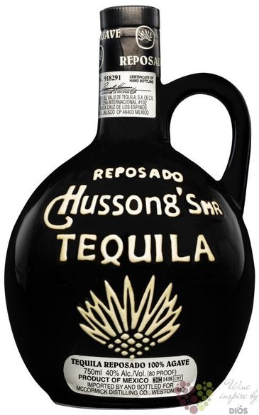 Hussong´s „ Reposado ” 100% Agave Mexican tequila  40% vol.  0.70 l