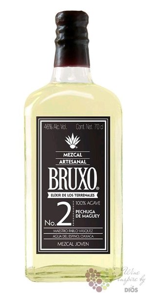 Bruxo no.2  Pechuga  Joven Mexican mezcal 46% vol.  0.70 l