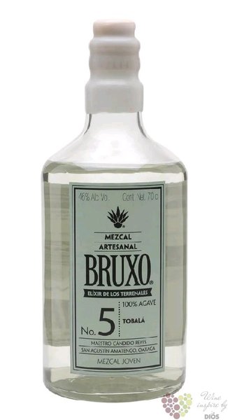 Bruxo no.5  Tobal  Joven Mexican mezcal 46% vol.  0.70 l