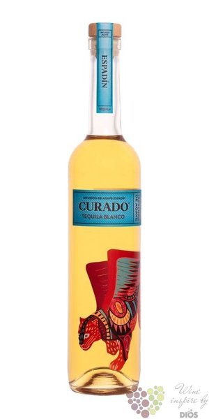Curado Blanco „ Blue Agave &amp; Espadin ” Mexican tequila 40% vol.  0.70 l