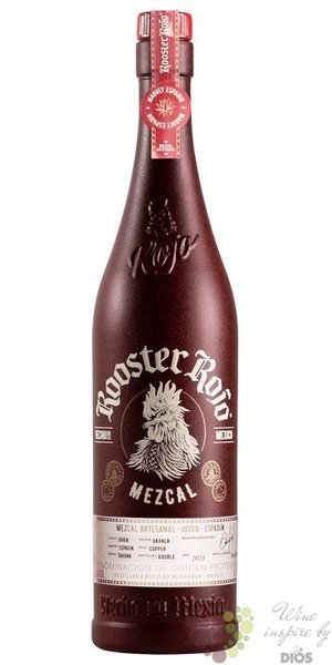 Rooster Rojo „ Joven ” Agave Azul Mexican Mezcal 43% vol. 0.70 l