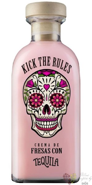 Kick the Rools  Strawberry Fresa  Cream tequila  15% vol.  0.70 l