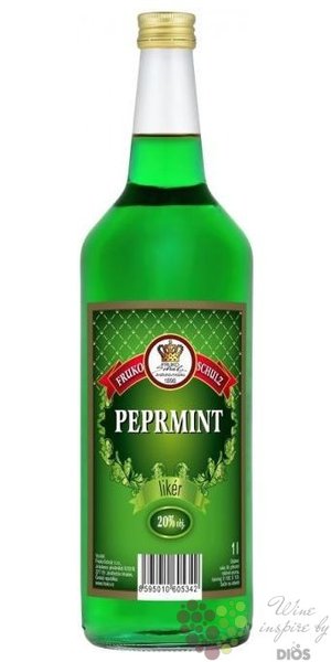 Fruko Schulz „ Peprmint ” Bohemian mint liqueur 25% vol. 3.00 l