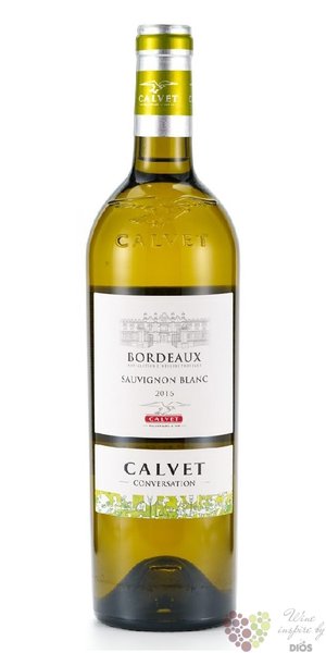 Bordeaux blanc  Conversation  Aop 2016 Calvet les Grands Chais De France  0.75 l