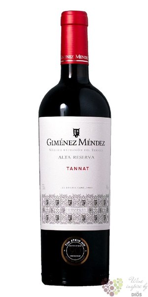 Malbec  Alta Reserva  2015 Uruquay Gimenez Mndez  0.75 l