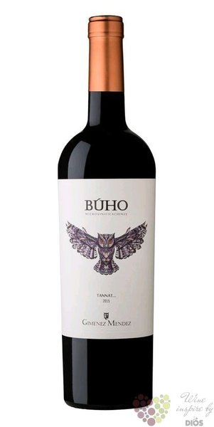 Tannat microvinificaciones  Buho  2020 Uruquay Gimenez Mndez  0.75 l