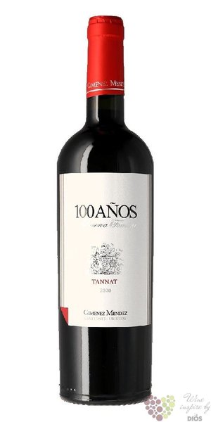 Tannat Reserva Familiar  100 aos  2017 Uruquay Gimenez Mndez  0.75 l