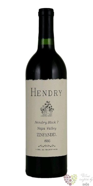 Zinfandel „ Block 7 &amp; 22 ” 2015 Napa valley Ava Hendry Ranch  0.75 l