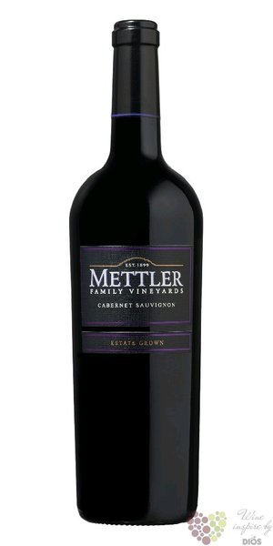 Cabernet Sauvignon 2018 Lodi Ava Mettler family  0.75 l