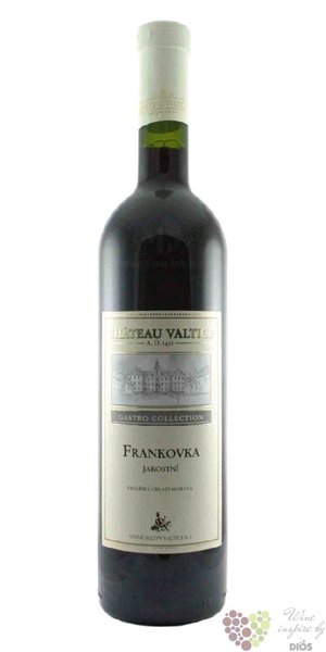 Frankovka  Gastro collection  jakostn vno odrdov Chateau Valtice  0.75 l