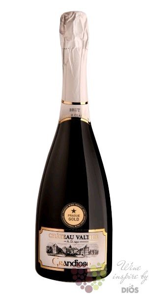 Chateau Valtice blanc  Grandioso  demi sec sparkling wine  0.75 l