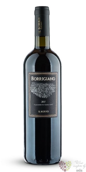 Valdarno di Sopra  Borrigiano  Doc 2018 tenuta il Borro  0.75 l