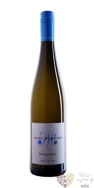 Riesling trocken „ Blue cap ” 2019 Pfalz VdP Gutswein Georg Mosbacher  0.75 l
