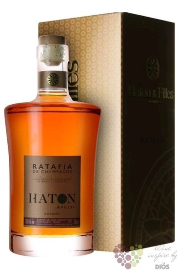 Ratafia de Champagne Aoc Haton &amp; Filles 18% vol.  0.75 l