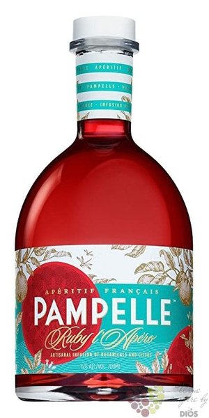 Pampelle „ Ruby l´Apéro ” French liqueur 15% vol.  0.75 l