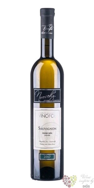 Sauvignon blanc  Novosedly  2017 pozdn sbr vinastv Vinofol  0.75 l