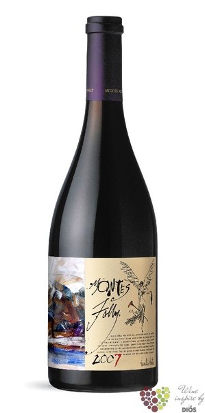 Syrah  Montes Folly  2011 la Finca de Apalta Santa Cruz via Montes  0.75 l