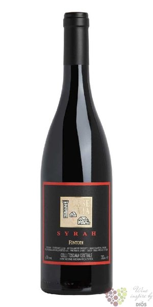 Colli Toscana Centrale Syrah  Case Via  Igt 2018 azienda Fontodi  0.75 l