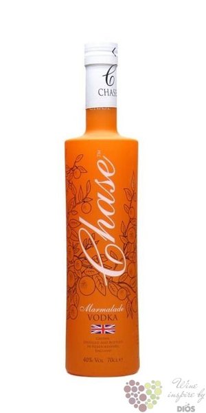 Chase „ Seville orange marmalade ” premium English flavored vodka 40% vol.    0.70 l
