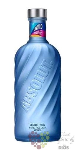 Absolut limited  Movement  country of Sweden superb vodka 40% vol.  0.70 l