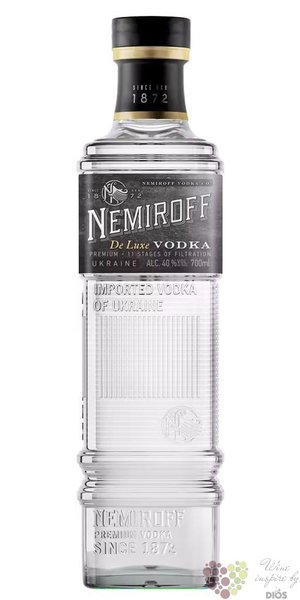 Nemiroff de Luxe Ukraine vodka 40% vol.  1.75 l