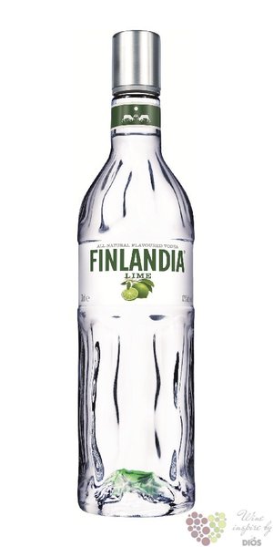 Finlandia „ Lime fusion ” original flavored vodka of Finland 40% vol.   0.70 l