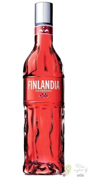 Finlandia  Redberry  original flavored vodka of Finland  40% vol.  1.00 l