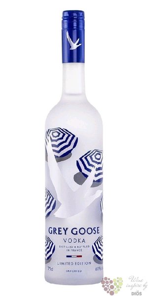 Grey Goose Riviera  Quentin Monge  ultra premium French vodka 40% vol.  0.70 l