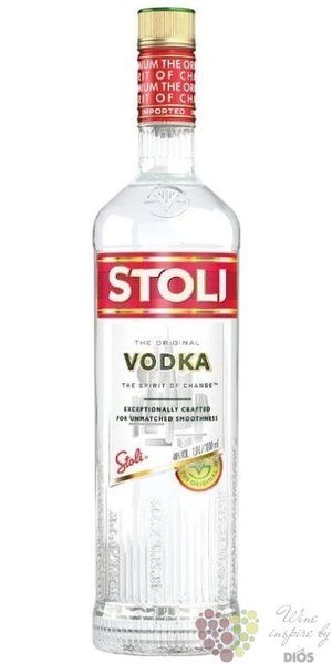 Stolichnaya  Original red  premium Russian plain vodka 40% vol.  1.00 l