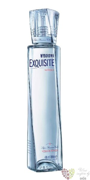Wyborowa Single estate „ Exquisite ” ultra premium Polish vodka 40% vol.  1.00 l