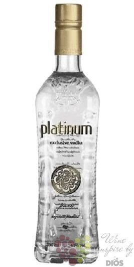 Helsinki „ Platinum ” premium Czech vodka 40% vol.  0.70 l