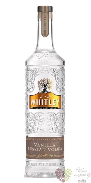 JJ Whitley „ Vanilla ”  Russian premium vodka 38% vol. 0.70 l