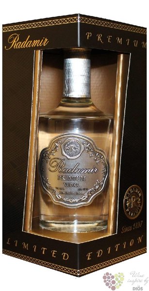 Radamir  Premium  premium Belarusian vodka Gomel distillery 40% vol. 0.50 l