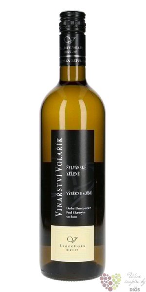 Sylvansk zelen  Pod Slunnm vrchem  2015 kabinet vinastv Volak  0.75 l