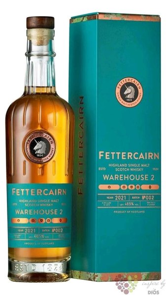 Fettercairn 2015 „ Warehouse 2 Batch No 003 ” Highland whisky 50.6% vol.  0.70 l