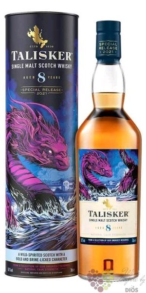 Talisker „ Special release 2021 ” single malt Skye whisky 59.7% vol. 0.70 l