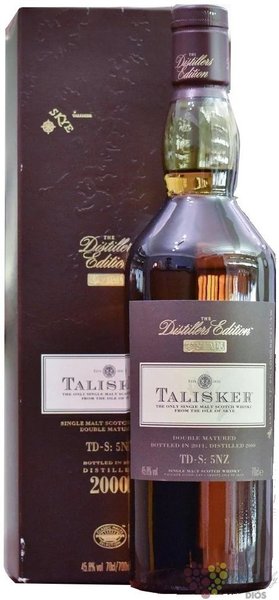 Talisker 2000  Distillers edition 2011  single malt Skye whisky 45.8% vol.  0.70 l