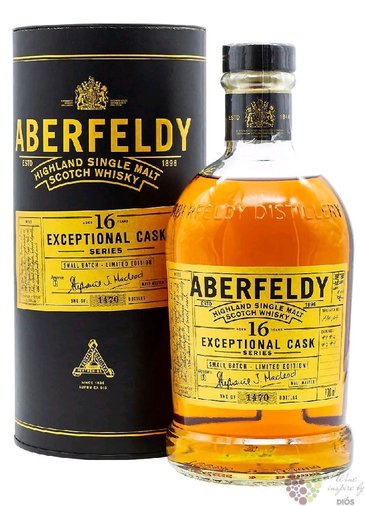 Aberfeldy Exceptional cask „ Saint Julien ” aged 16 years Highlands whisky 40% vol. 0.70 l