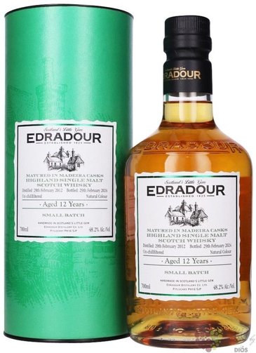 Edradour 2012 „ Madeira cask ” aged 12 years Highland whisky 48.2% vol. 0.70 l