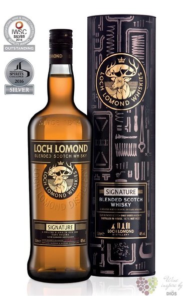 Loch Lomond  Signature ltd.  blended Scotch whisky 40% vol.  1.00 l