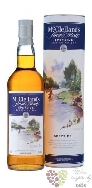 McClelland´s Speyside single malt whisky by White Rock distilleries 40% vol.0.70 l